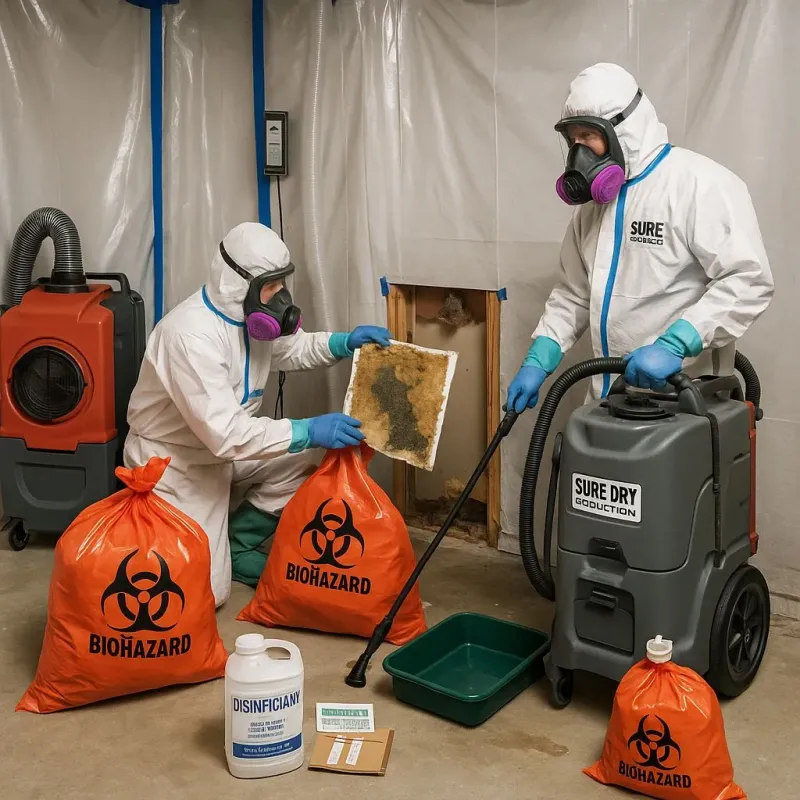 Contaminated Water Handling Protocols process in Inman Mills, SC