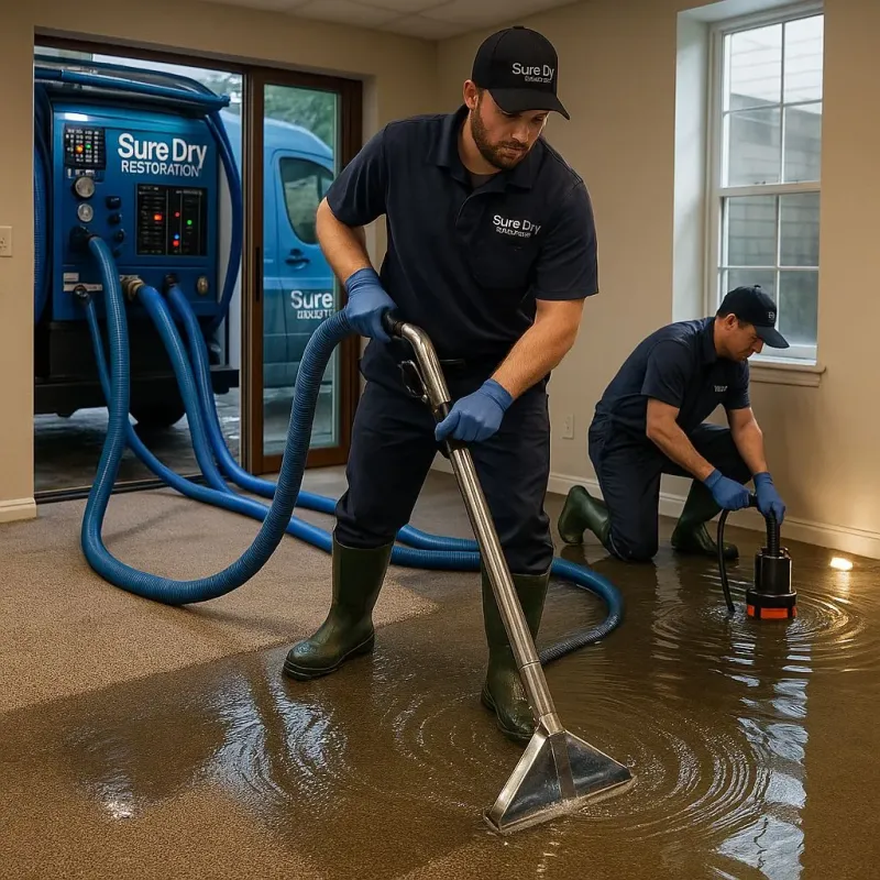 Water Extraction and Removal process in Inman Mills, SC